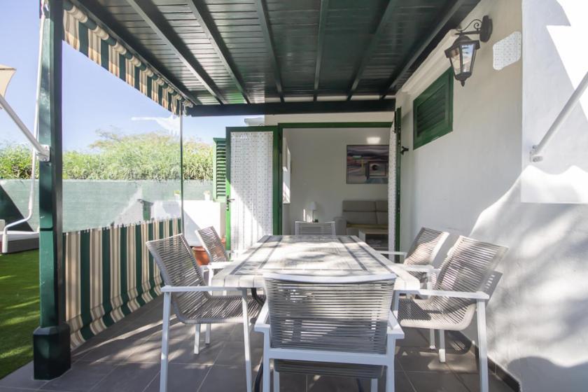 Charming Bungalow With Private Garden มาสปาโลมาส ภายนอก รูปภาพ